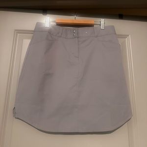Adidas Clima Cool Golf Tennis Skirt. Grey, Wms Sz SM w/ shorts under. Wore once